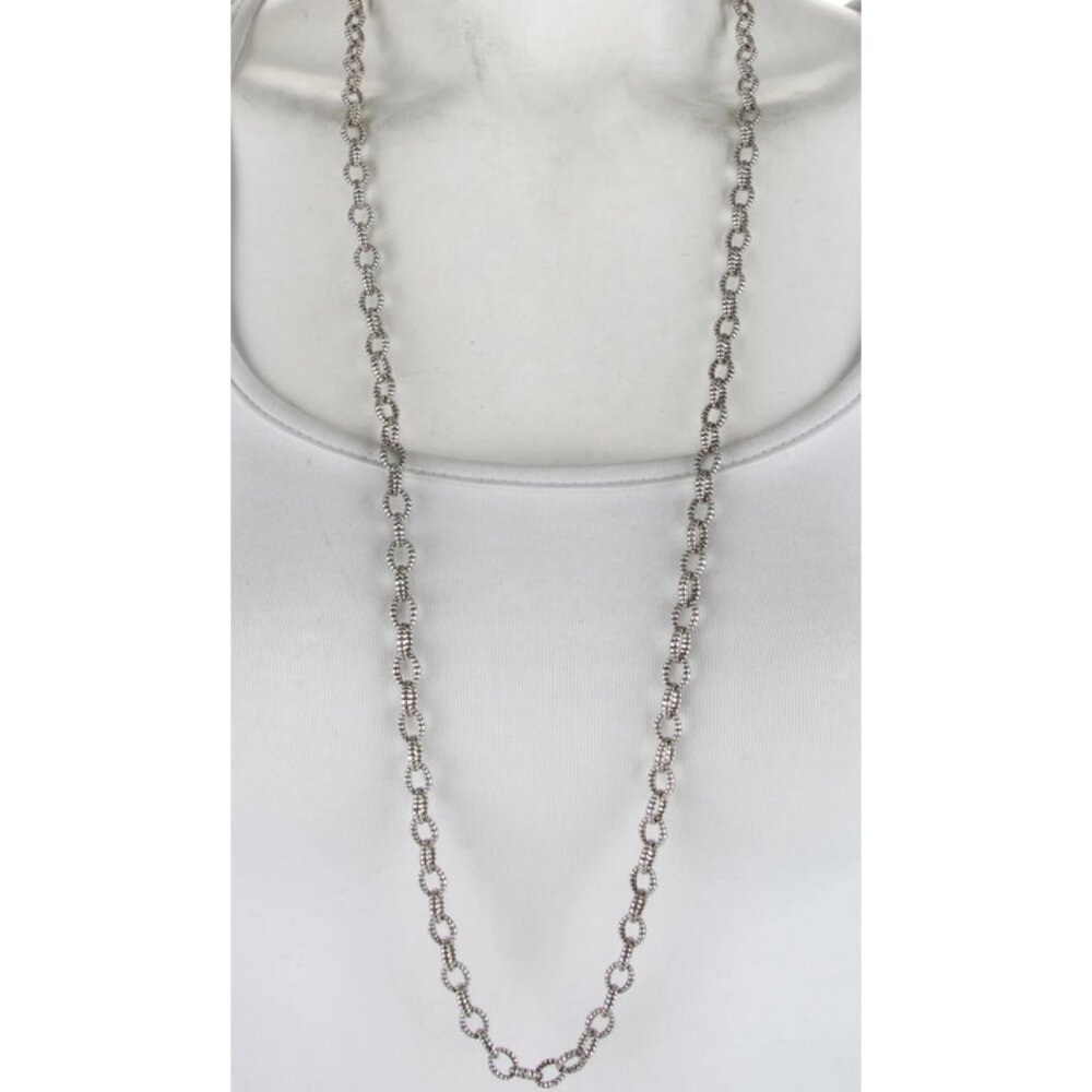 Lagos Caviar 18k and 925 Sterling Silver Necklace